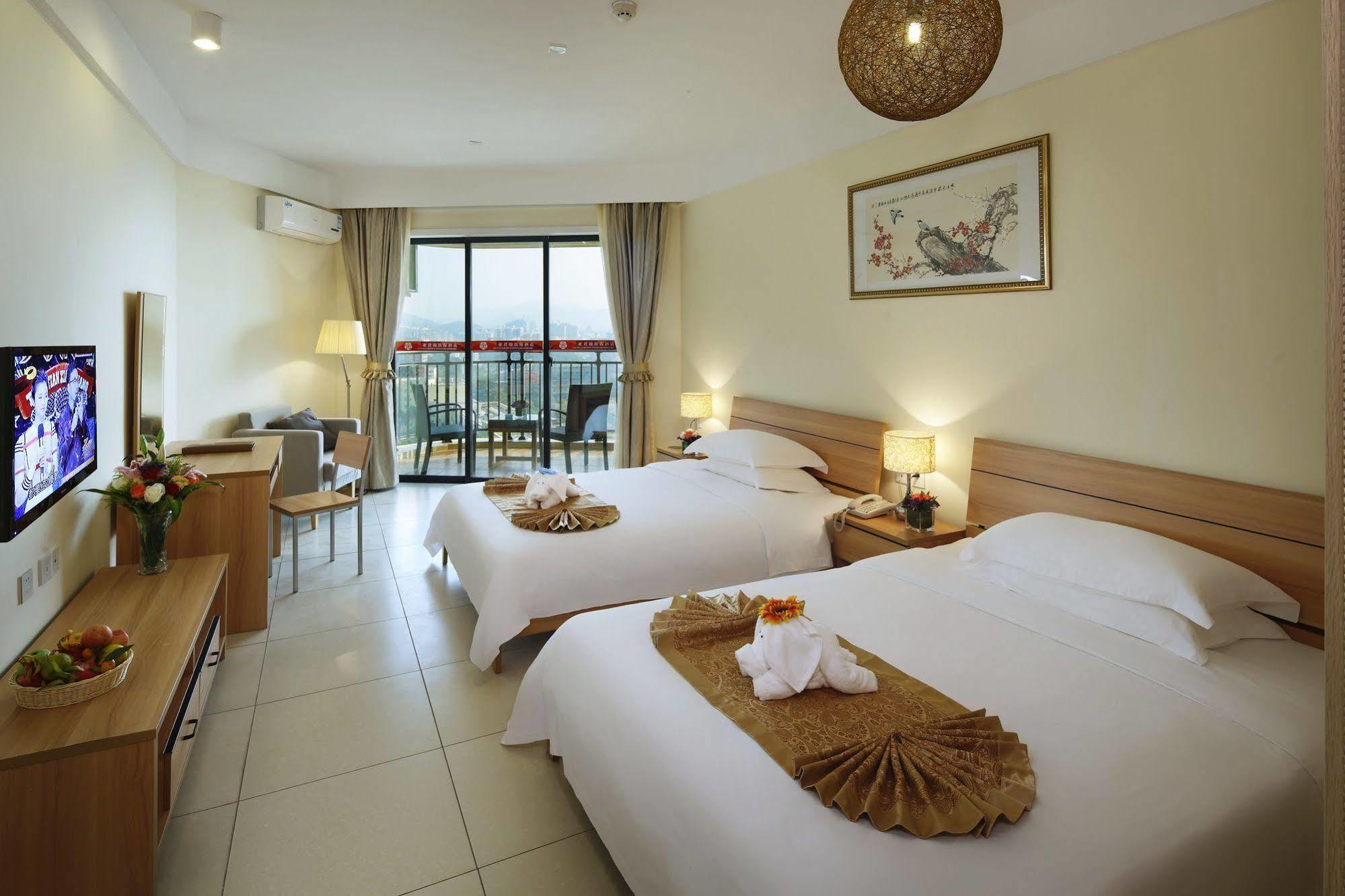 Gentle Grown Sanya Seashore Hotel Exterior foto