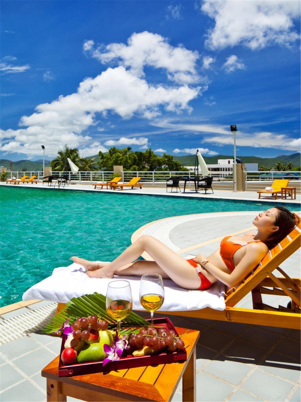 Gentle Grown Sanya Seashore Hotel Exterior foto